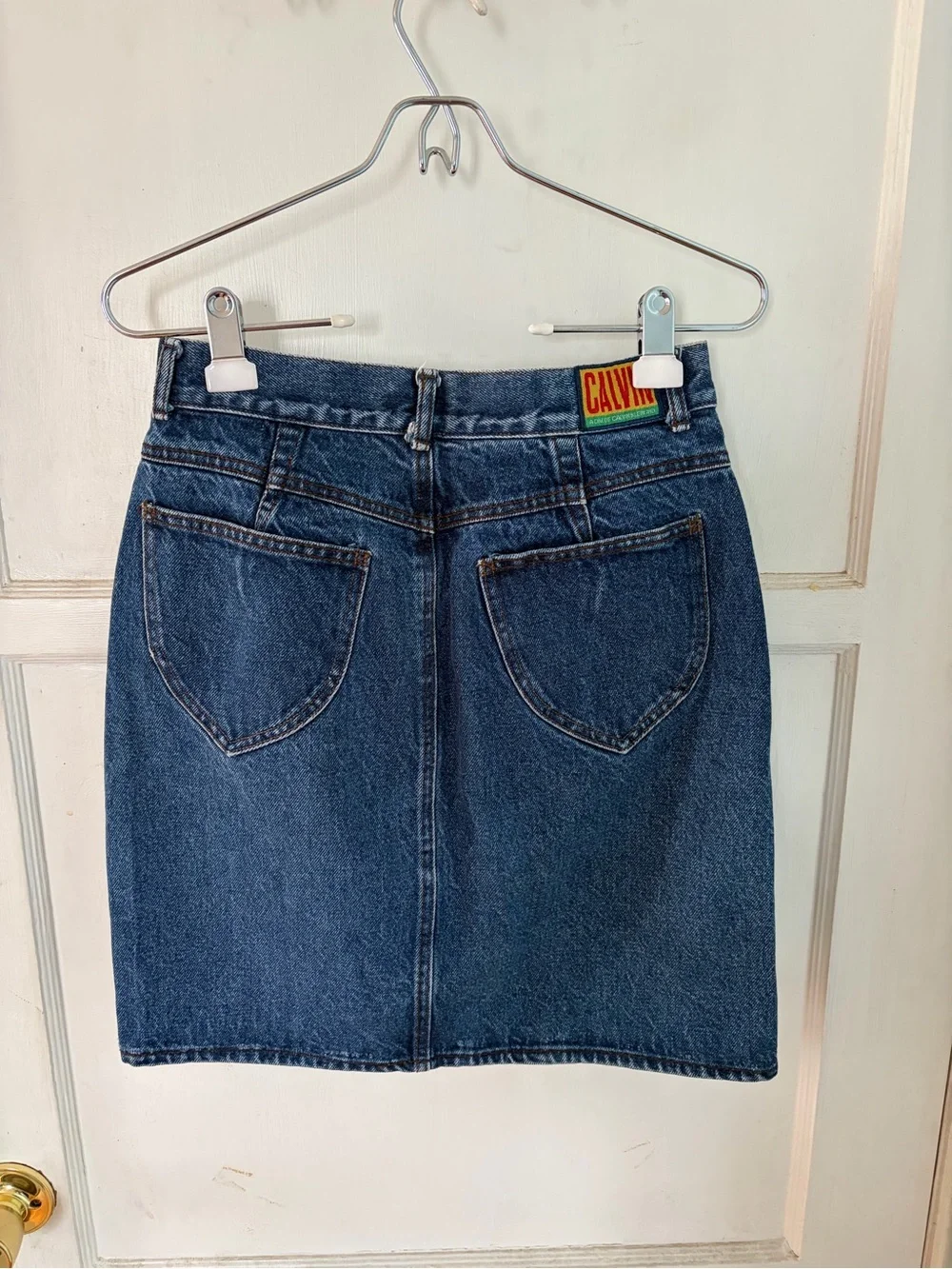 Vintage Calvin Klein Denim Skirt